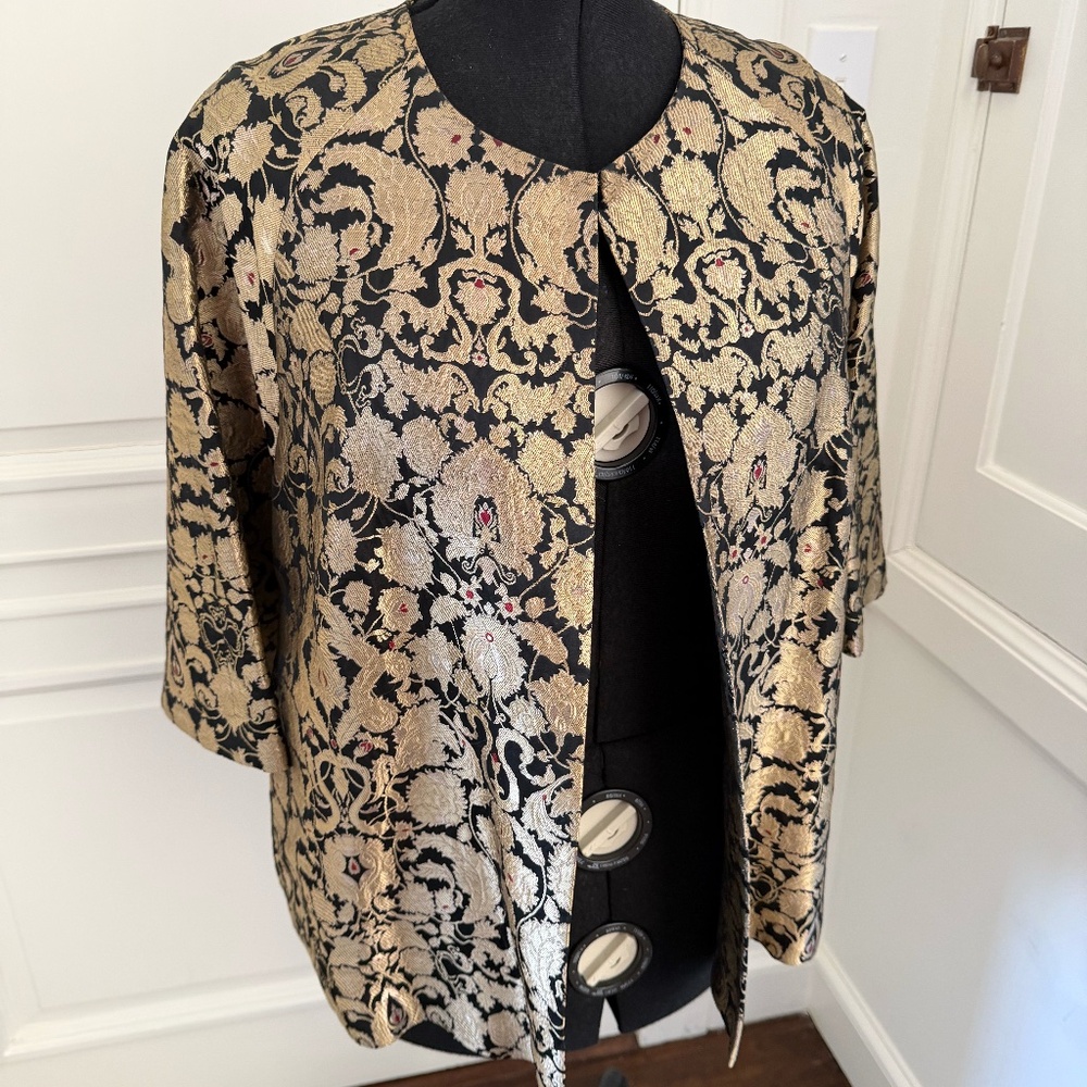 Metallic Gold Jacket